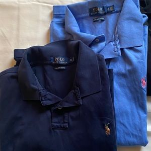 Lot Of 2 Polo Ralph Lauren Men's XL Shirts EXCELLENT USED CONDITION